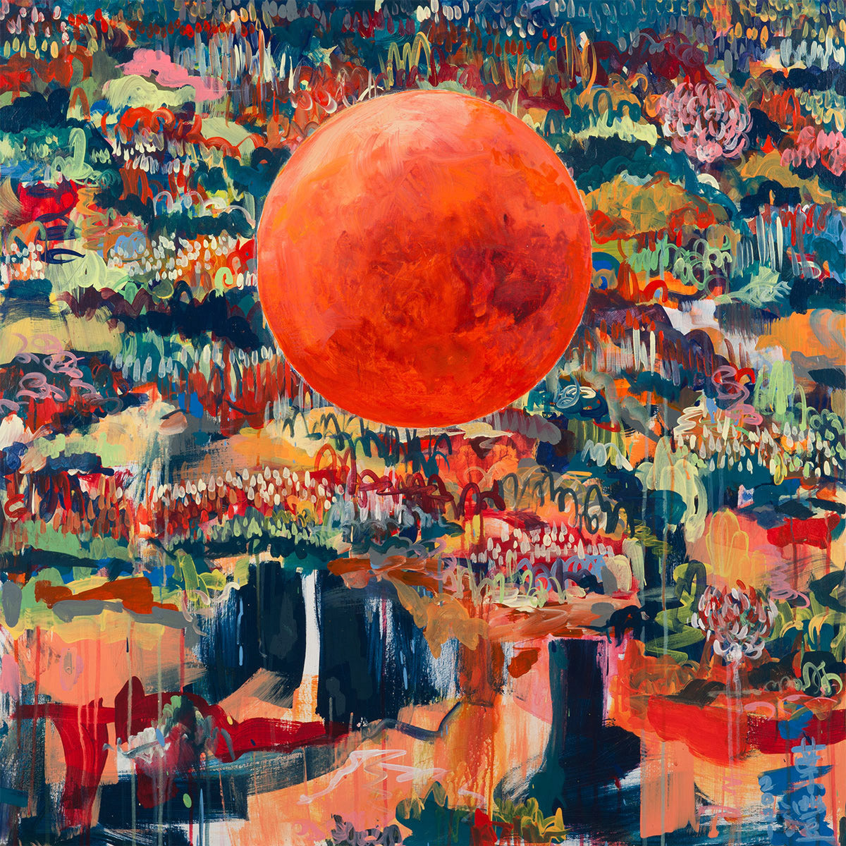 Arcadia, No. 3 (Blood Moon), 2021