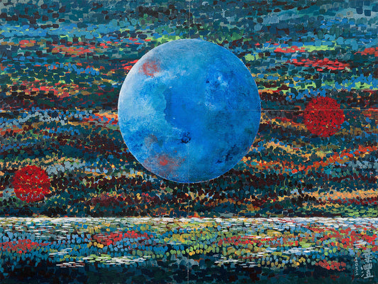 Arcadia, No. 11, (Blue Planet V), 2022